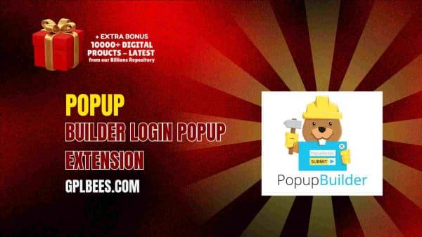 Popup Builder Login Popup Extension At Best Price - Gpl Bees