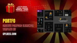 Portfo – Creative Portfolio Elementor Template Kit - Buy GPL 163 at Best Price