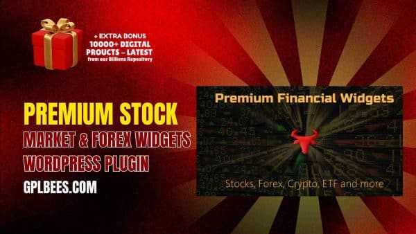 Premium Stock Market &Amp; Forex Widgets Wordpress Plugin At Best Price - Gpl Bees