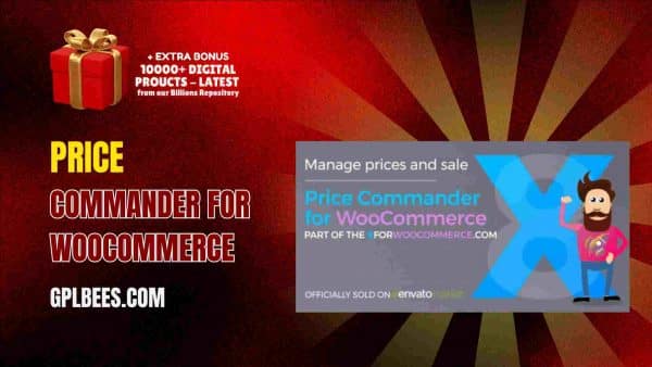 Price Commander For Woocommerce At Best Price - Gpl Bees