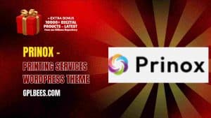 Prinox – Printing Services WordPress Theme - Buy GPL 378 at Best Price