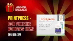Printpress – Book Publishing WordPress Theme - Buy GPL 378 at Best Price