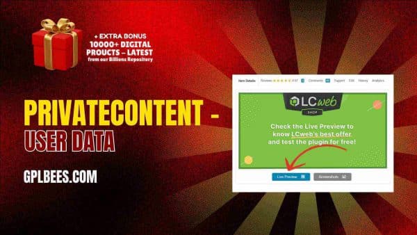 Privatecontent – User Data At Best Price - Gpl Bees