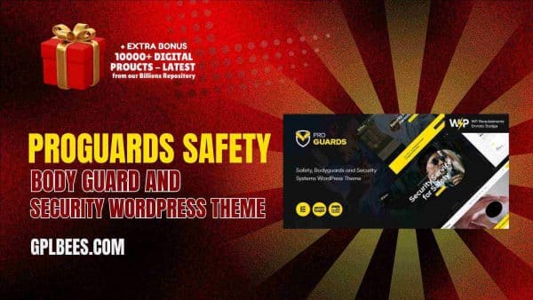 Proguards – Safety Body Guard And Security Wordpress Theme At Best Price - Gpl Bees