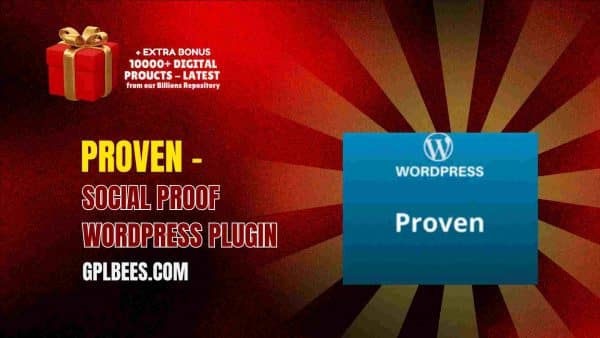 Proven – Social Proof Wordpress Plugin At Best Price - Gpl Bees