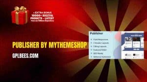 Publisher by MyThemeShop - Buy GPL 380 at Best Price