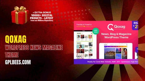 Qoxag – Wordpress News Magazine Theme At Best Price - Gpl Bees