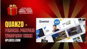 Quanzo – Personal Portfolio WordPress Theme - Buy GPL 2 at Best Price