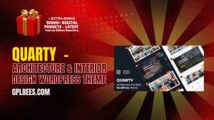 Quarty  - Architecture & Interior Design WordPress Theme - Buy GPL 2 at Best Price