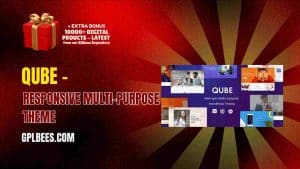 Qube – Responsive Multi-Purpose Theme - Buy GPL 383 at Best Price