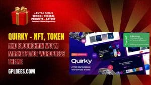 Quirky – NFT, Token and Blockchain WCFM Marketplace WordPress Theme - Buy GPL 383 at Best Price