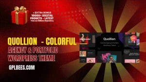 Quollion  - Colorful Agency & Portfolio WordPress Theme - Buy GPL 8 at Best Price