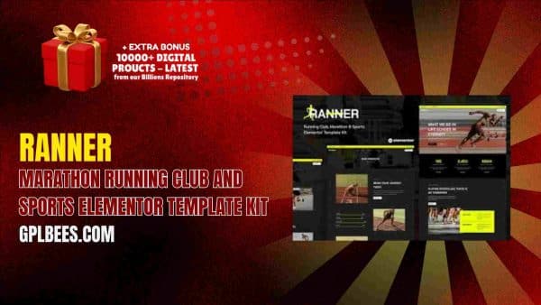Ranner – Marathon Running Club And Sports Elementor Template Kit At Best Price - Gpl Bees