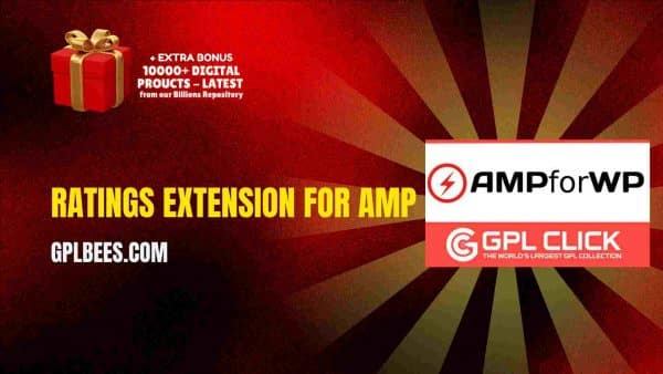 Ratings Extension For Amp At Best Price - Gpl Bees