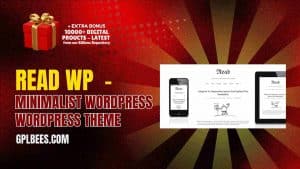 Read WP – Minimalist WordPress Blog Theme - Buy GPL 386 at Best Price