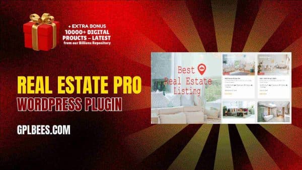 Real Estate Pro  - Wordpress Plugin At Best Price - Gpl Bees