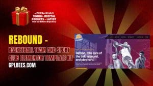 Rebound – Basketball Team and Sport Club Elementor Template Kit - Buy GPL 170 at Best Price