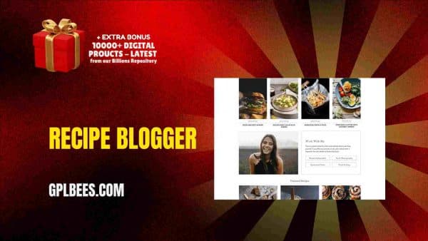 Recipe Blogger At Best Price - Gpl Bees