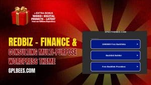 RedBiz – Finance & Consulting Multi-Purpose WordPress Theme - Buy GPL 2 at Best Price
