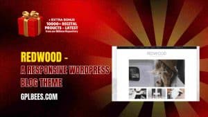 Redwood – A Responsive WordPress Blog Theme - Buy GPL 390 at Best Price