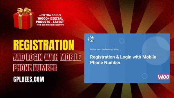 Registration And Login With Mobile Phone Number At Best Price - Gpl Bees