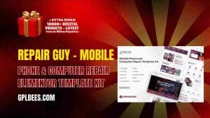 Repair Guy – Mobile Phone & Computer Repair Elementor Template Kit - Buy GPL 173 at Best Price