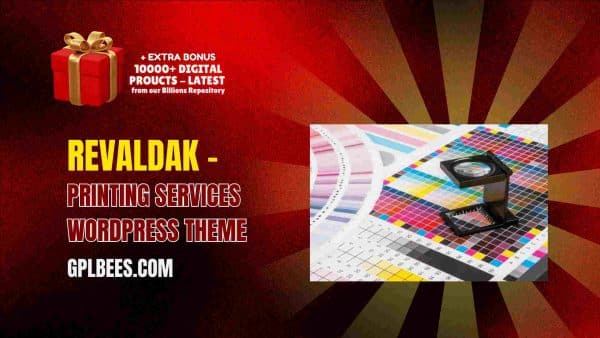 Revaldak – Printing Services Wordpress Theme At Best Price - Gpl Bees