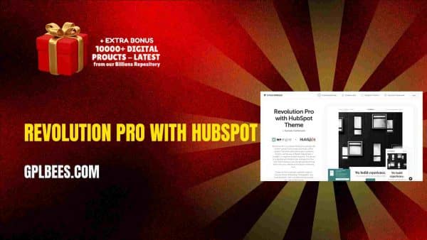 Revolution Pro With Hubspot At Best Price - Gpl Bees