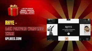 Rhye ? AJAX Portfolio WordPress Theme - Buy GPL 397 at Best Price