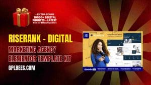 Riserank – Digital Marketing Agency Elementor Template Kit - Buy GPL 177 at Best Price