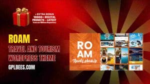 Roam  - Travel and Tourism WordPress Theme - Buy GPL Travel Wordpress Themes at Best Price