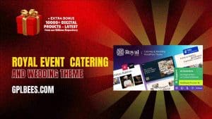Royal Event | Catering and Wedding Theme - Buy GPL Wedding Wordpress Themes at Best Price