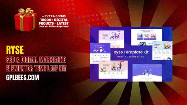 Ryse – Seo &Amp; Digital Marketing Elementor Template Kit At Best Price - Gpl Bees