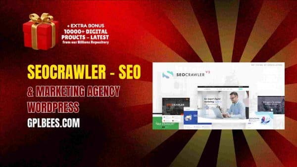 Seocrawler – Seo &Amp; Marketing Agency Wordpress At Best Price - Gpl Bees