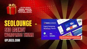 SEOLounge  - SEO Agency WordPress Theme - Buy GPL 4 at Best Price