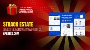 STRACK Estate – Realty Elementor Template Kit - Buy GPL 195 at Best Price