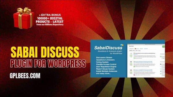 Sabai Discuss Plugin For Wordpress At Best Price - Gpl Bees