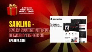 Saikling – Cycling Mountain Bike Club Elementor Template Kit - Buy GPL 182 at Best Price