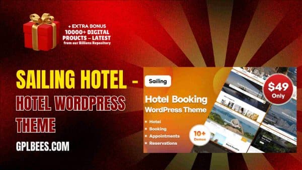 Sailing Hotel | Hotel Wordpress Theme At Best Price - Gpl Bees