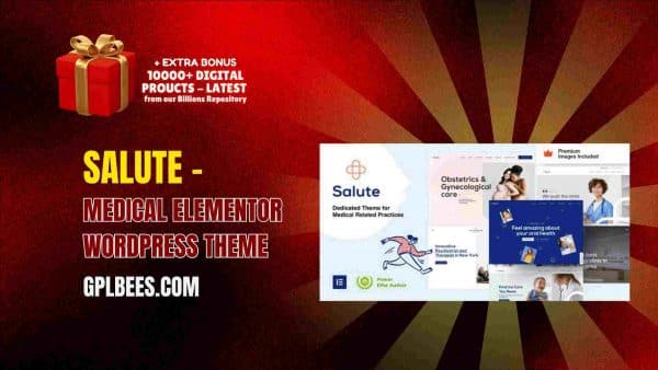 Salute – Medical Elementor Wordpress Theme At Best Price - Gpl Bees