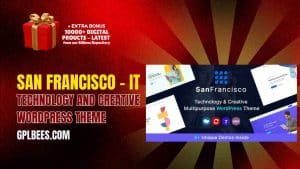 San Francisco – IT Technology and Creative WordPress Theme - Buy GPL 9 at Best Price