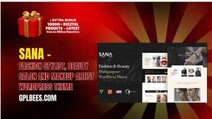 Sana – Fashion Stylist, Beauty Salon and Makeup Artist WordPress Theme - Buy GPL 2 at Best Price