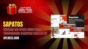 Sapatos – Sneakers and Sports Shoes Store WooCommerce Elementor Template Kit - Buy GPL 183 at Best Price