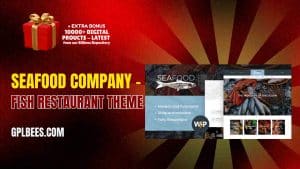 SeaFood Company – Fish Restaurant Theme - Buy GPL 2 at Best Price
