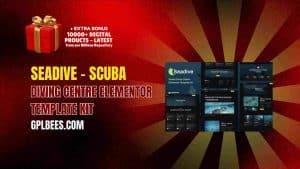 Seadive – Scuba Diving Centre Elementor Template Kit - Buy GPL 185 at Best Price