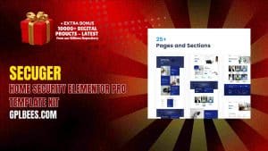 Secuger – Home Security Elementor Pro Template Kit - Buy GPL 185 at Best Price
