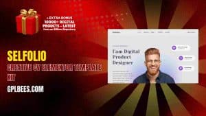 Selfolio – Creative CV Elementor Template Kit - Buy GPL 186 at Best Price