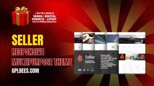 Seller Responsive MultiPurpose Theme - Buy GPL 413 at Best Price