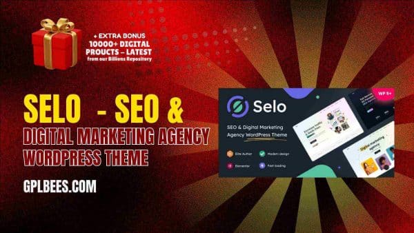 Selo  - Seo &Amp; Digital Marketing Agency Wordpress Theme At Best Price - Gpl Bees