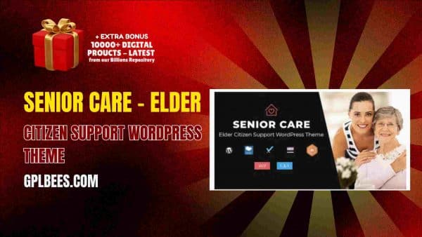 Senior Care – Elder Citizen Support Wordpress Theme At Best Price - Gpl Bees